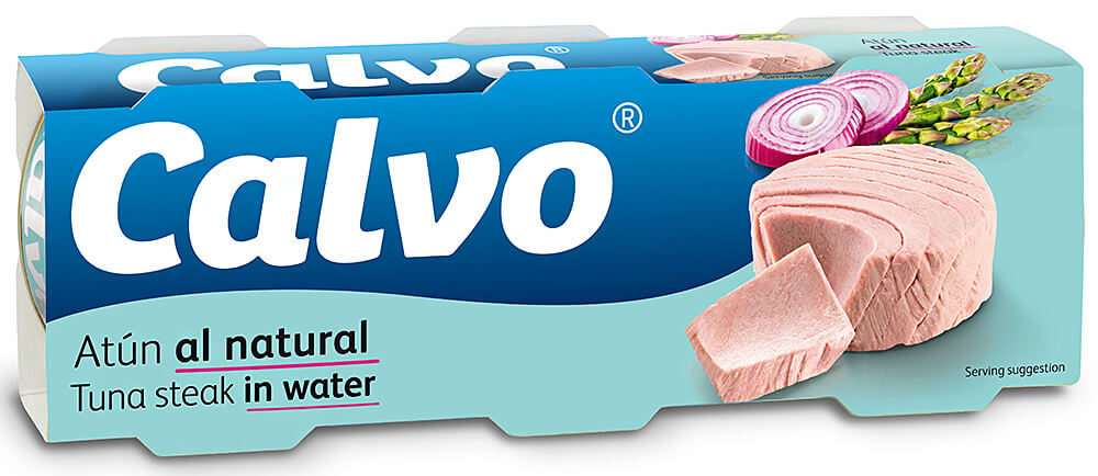 Calvo Tuňák ve vlastní šťávě 3 x 80 g