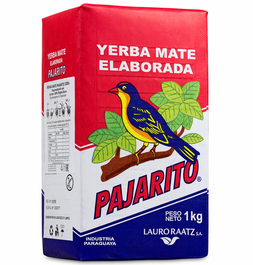 Pajarito Yerba Mate Tradicional Množství: 1000 g