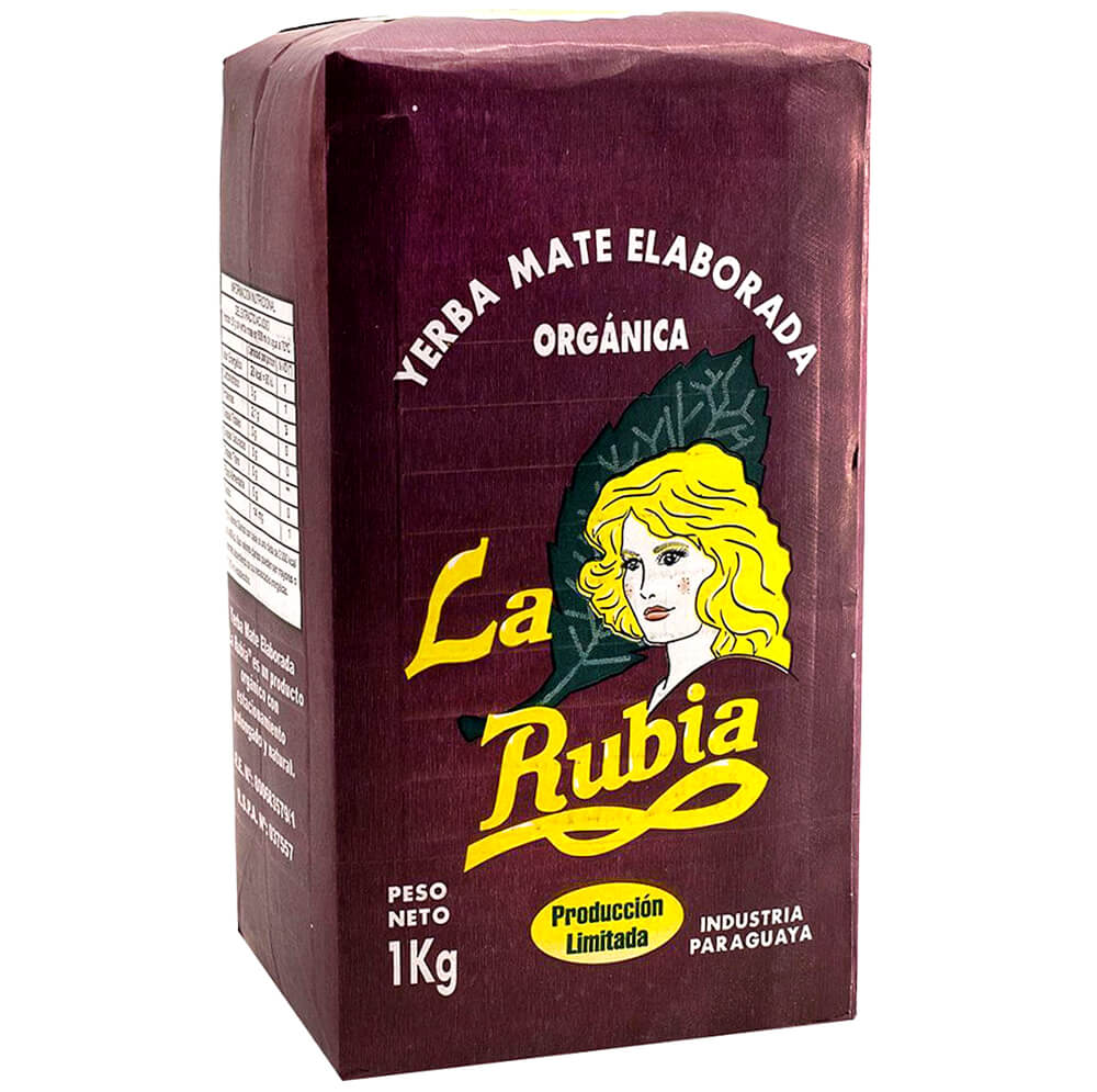 La Rubia Yerba Mate Organica Množství: 1000 g