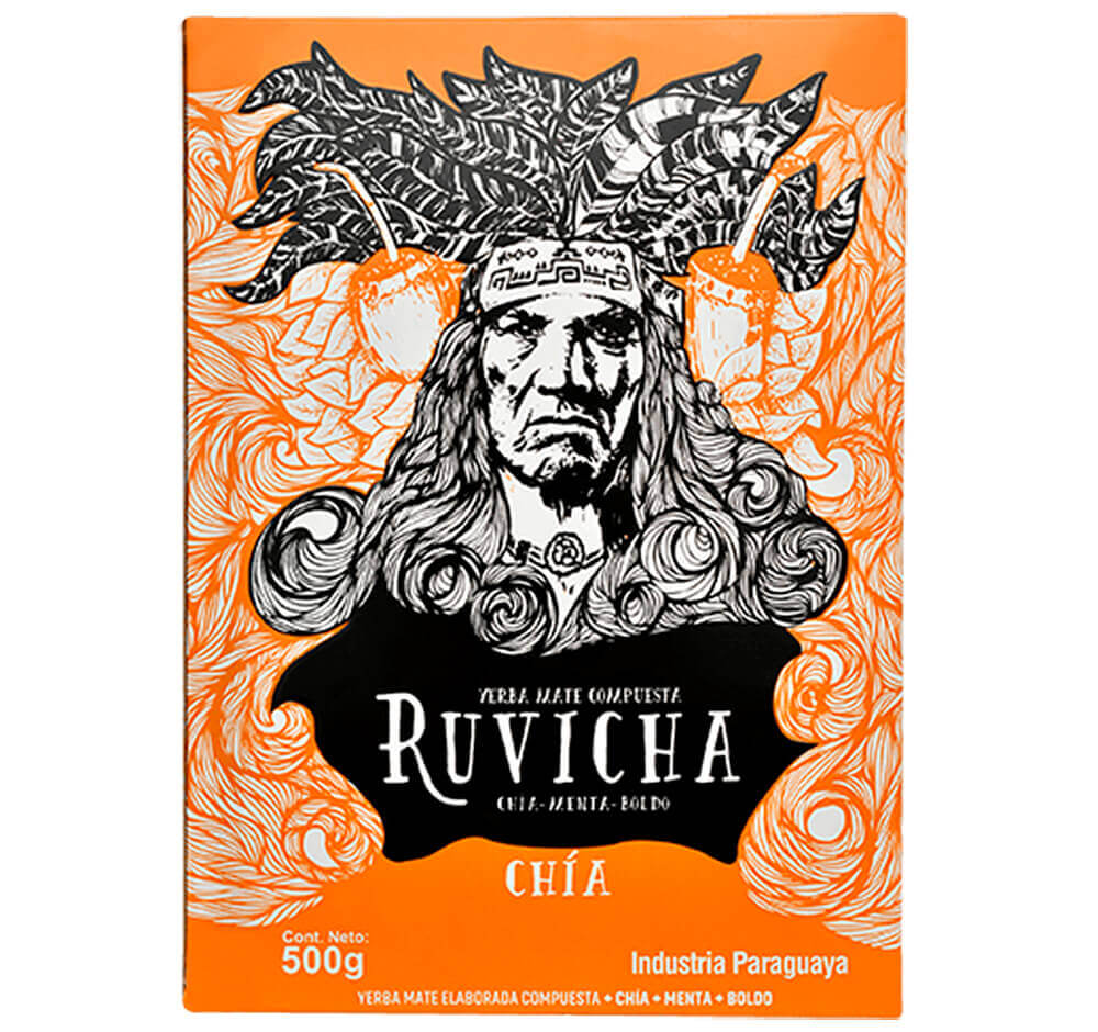 Ruvicha Yerba Mate Chia 500 g