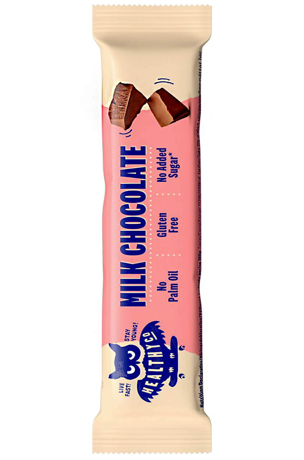 HealthyCo Milk chocolate bar 30 g