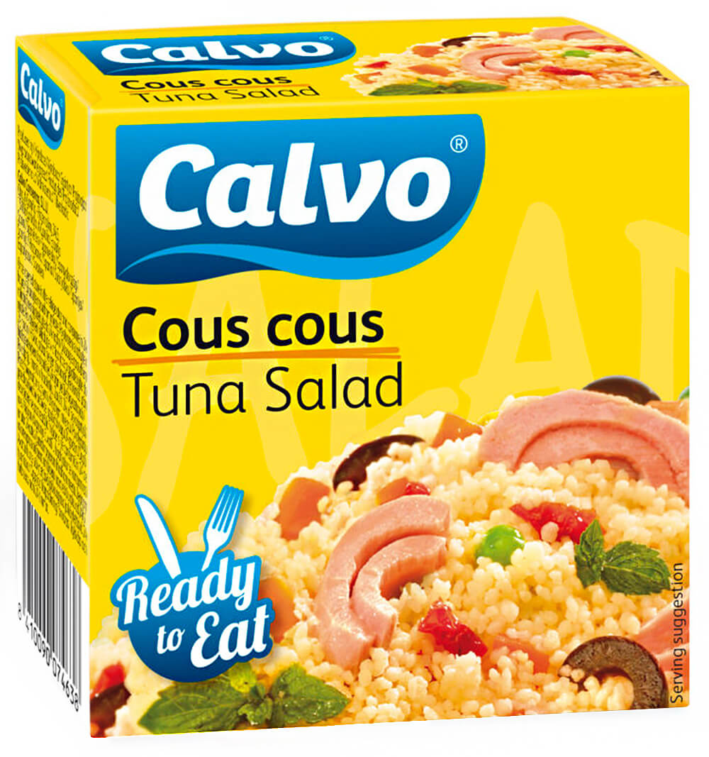 Calvo Cous cous salát s tuňákem 150 g