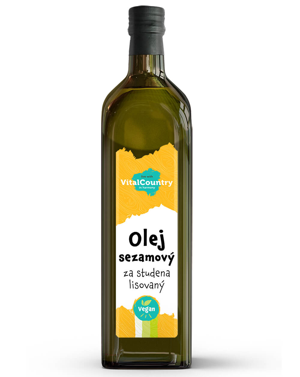 Vital Country Sezamový olej lisovaný za studena 1000 ml