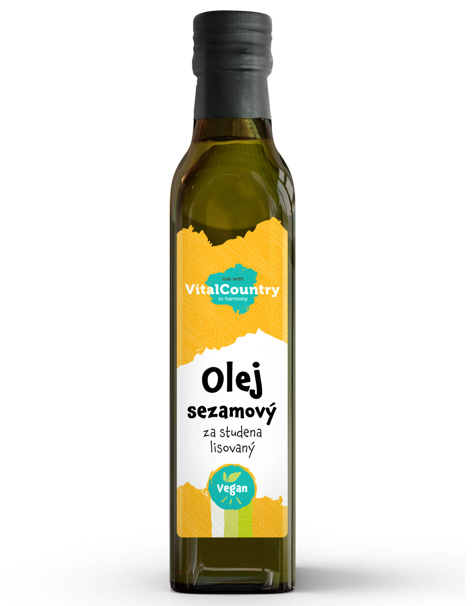 Vital Country Sezamový olej lisovaný za studena 250 ml