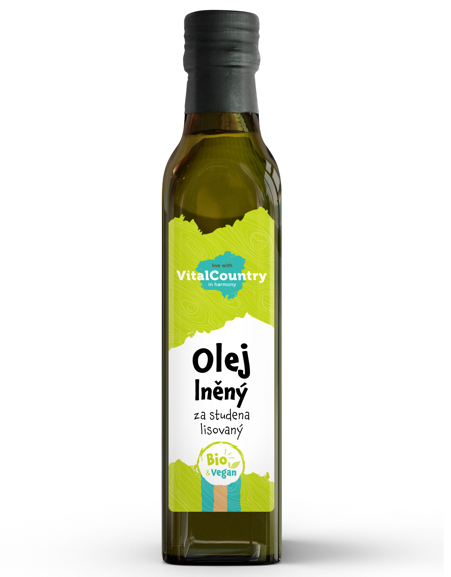 Vital Country Lněný olej BIO 250 ml
