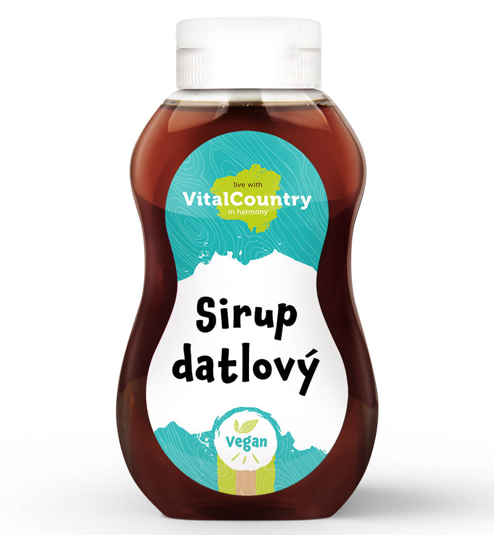 Vital Country Datlový sirup Množství: 340 g