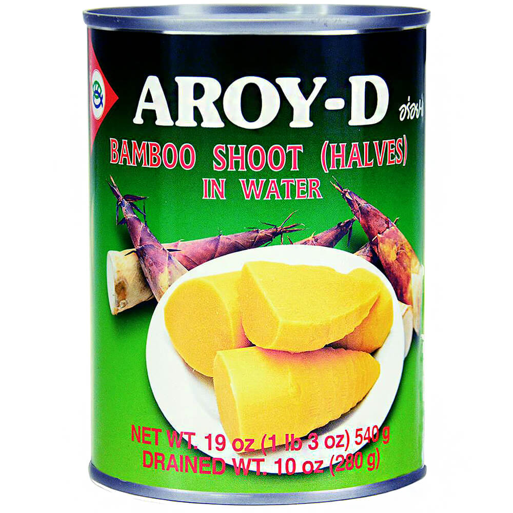 Aroy-D Nakládané bambusové půlky 540g