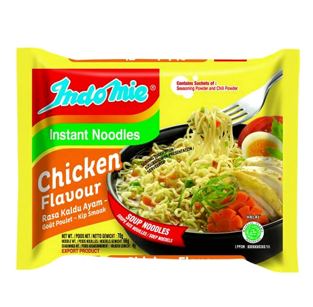 Indomie Instantní nudle s kuřecí příchutí 70 g