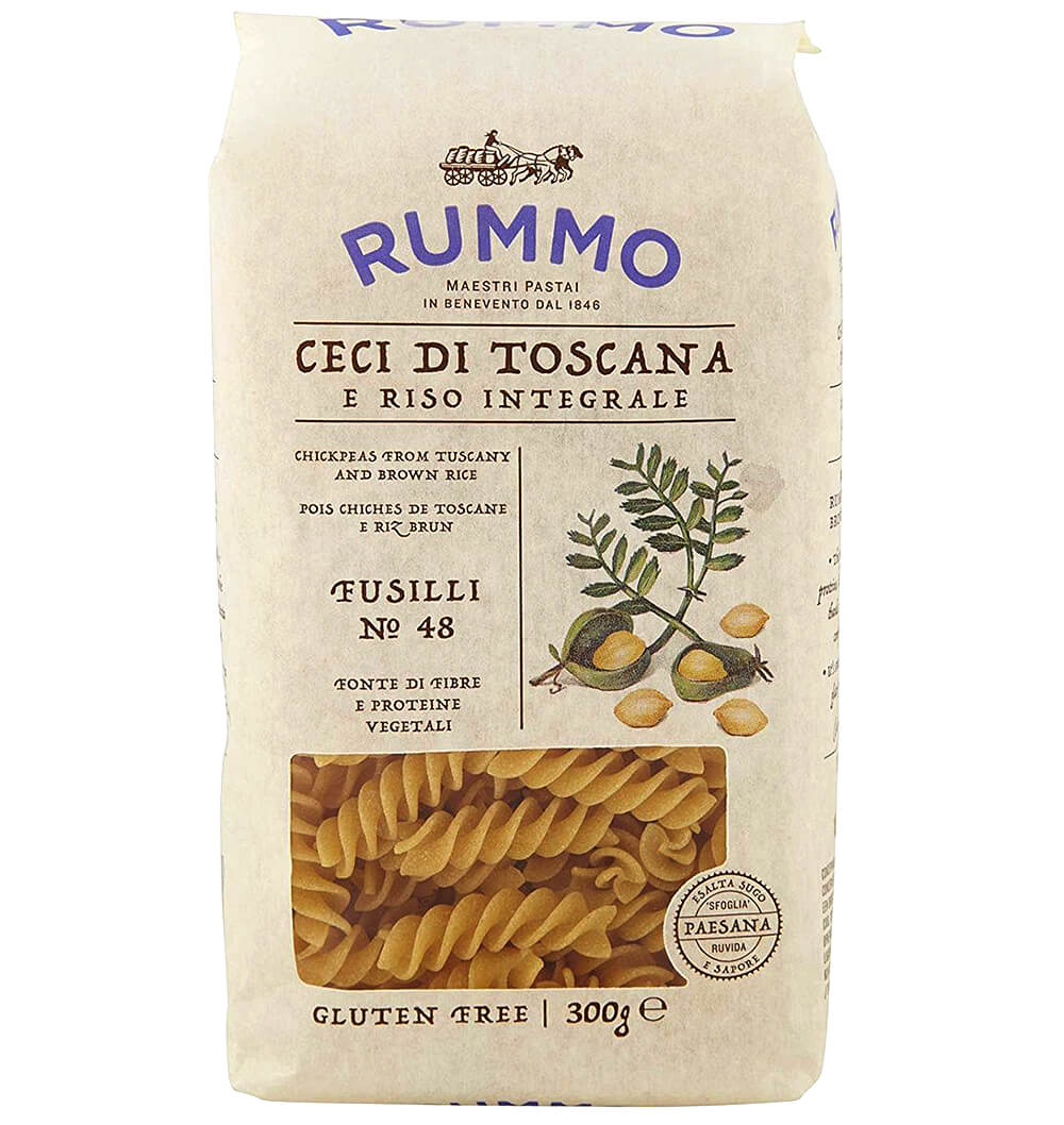 Rummo Fusilli Cizrna a celozrnná rýže 300 g