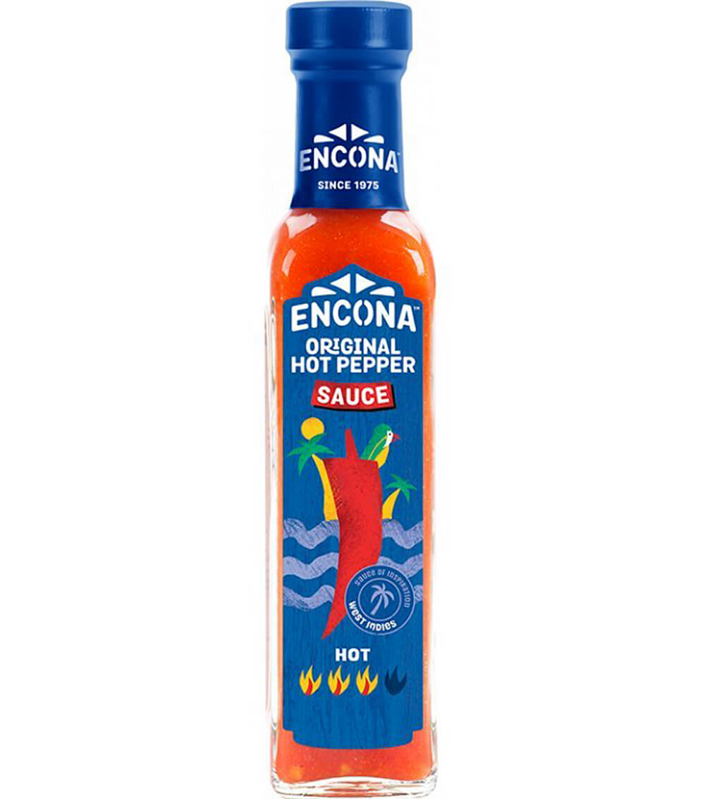 Encona Original Hot Pepper Sauce 142 ml