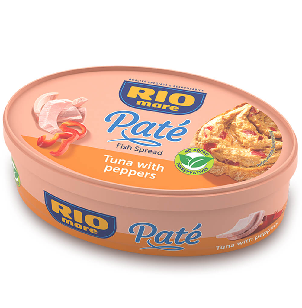 Rio Mare Paté Rustico Tuňák s červenou paprikou 115 g