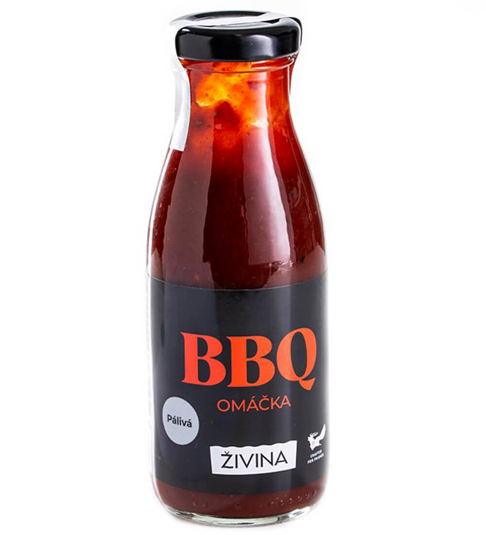 ŽIVINA BBQ omáčka pálivá Crafted for friends 270 g