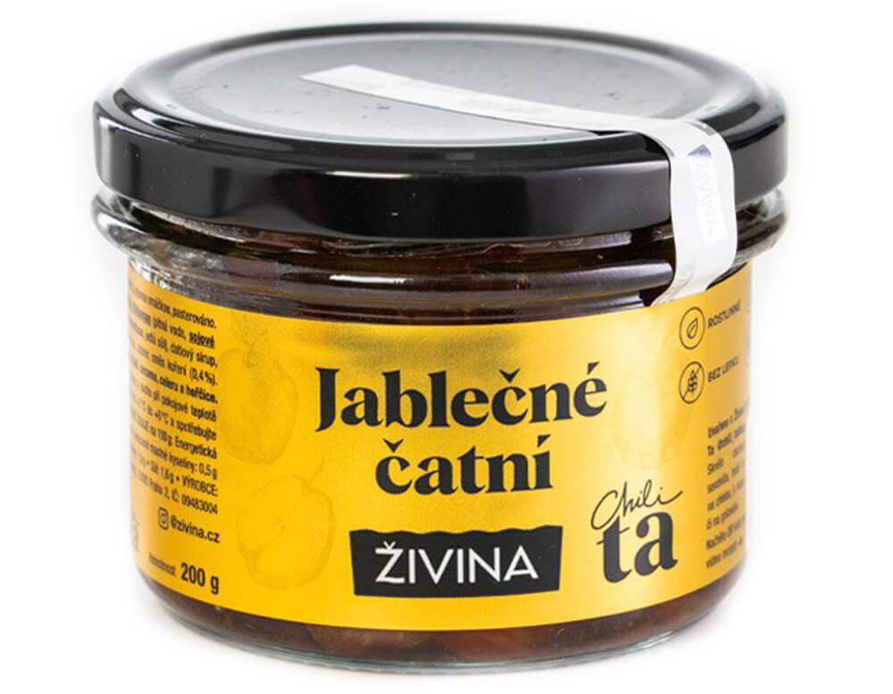 ŽIVINA Jablečné čatní 200 g