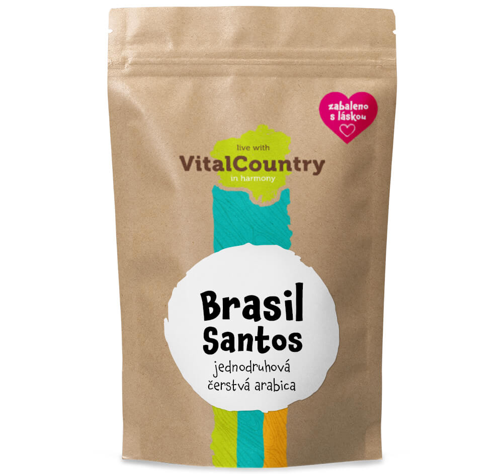 Vital Country Brasil Santos Množství: 1kg, Varianta: Zrnková