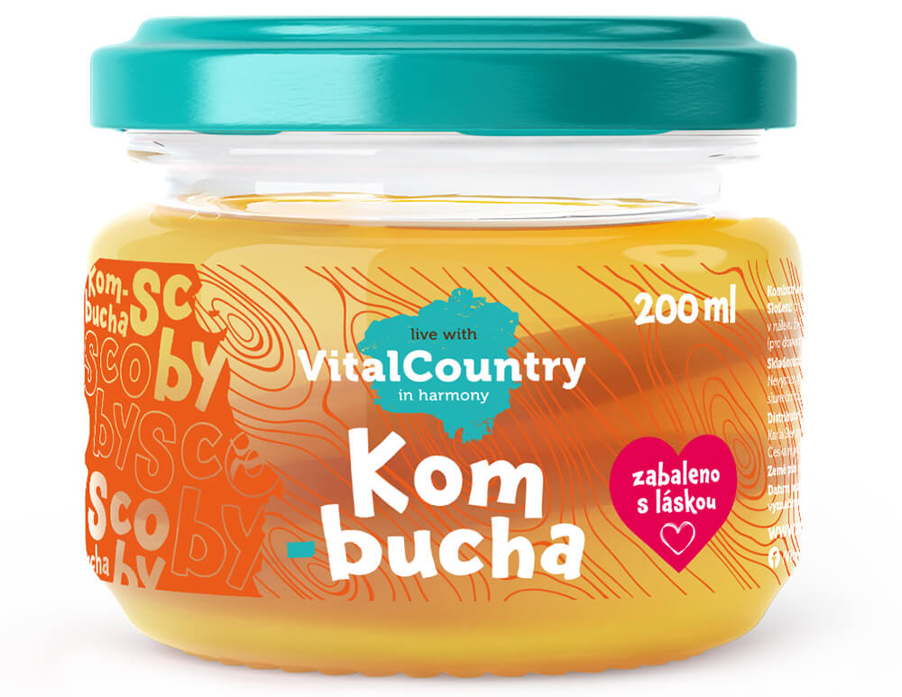 Vital Country Kombucha násada VELKÁ 200 ml