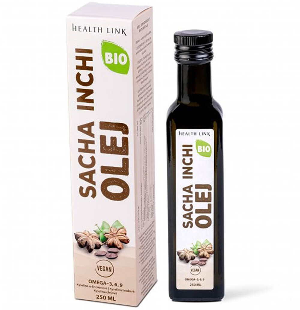 Health Link Sacha inchi olej BIO 250 ml