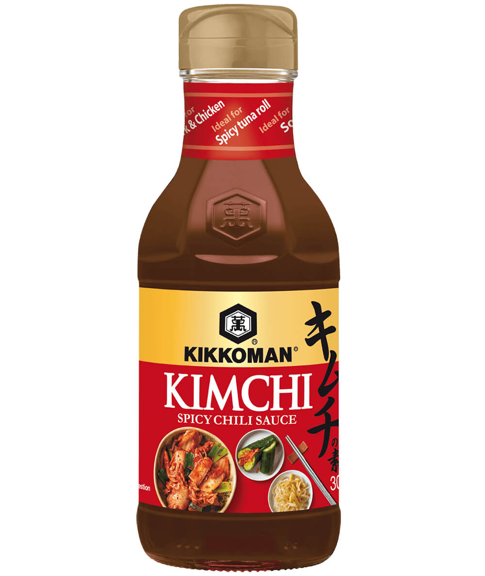 Kikkoman Kimchi spicy chilli sauce Množství: 300 g