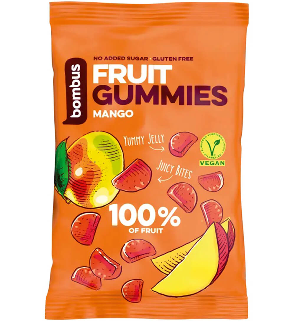 Bombus Fruit gummies mango 35 g