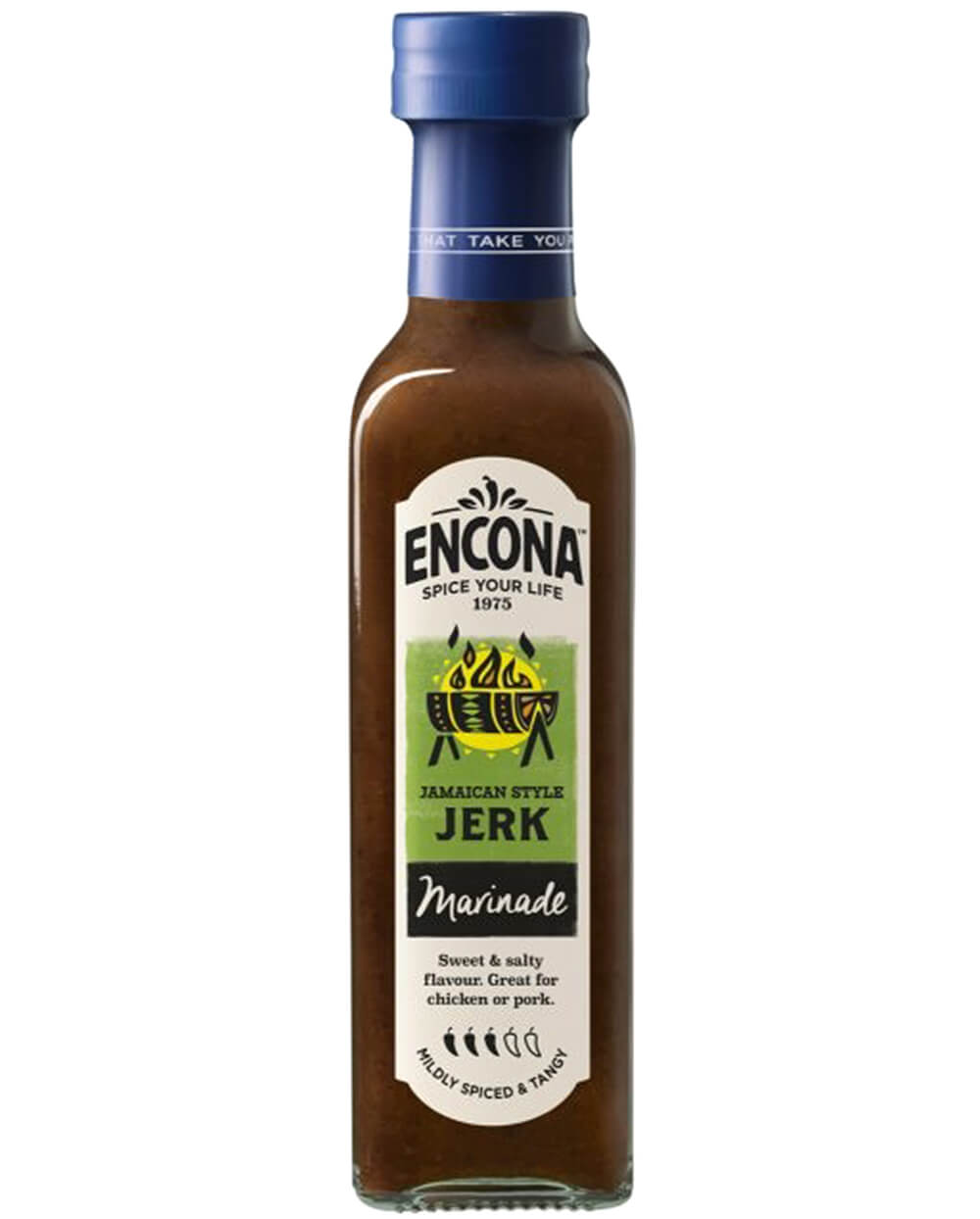 Encona Jerk BBQ omáčka na jamajský způsob 142 ml