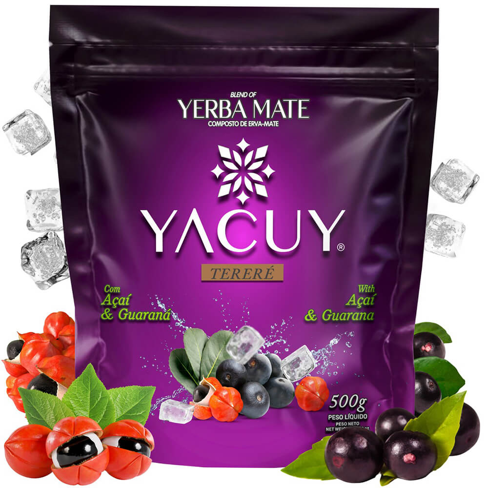 Yerba Mate Yacuy Terere Acai Guarana 500 g