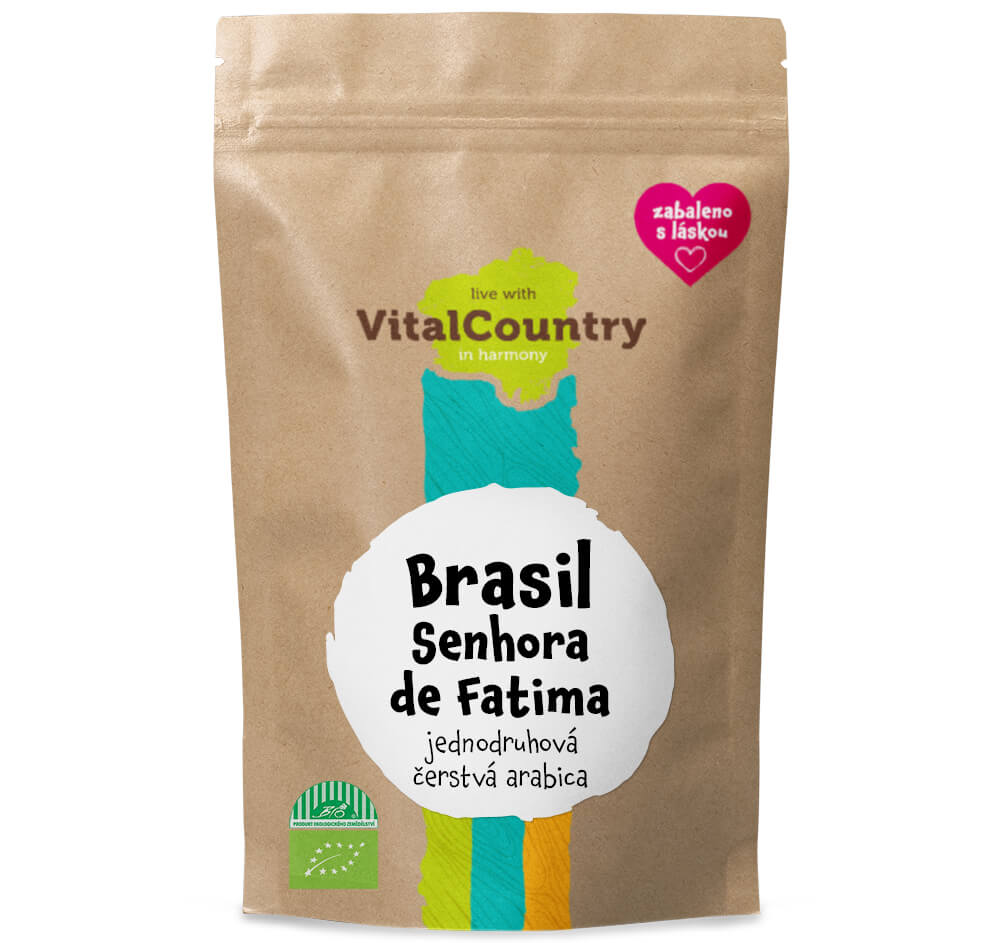 Vital Country Brasil Senhora de Fatima BIO Množství: 500g, Varianta: Mletá