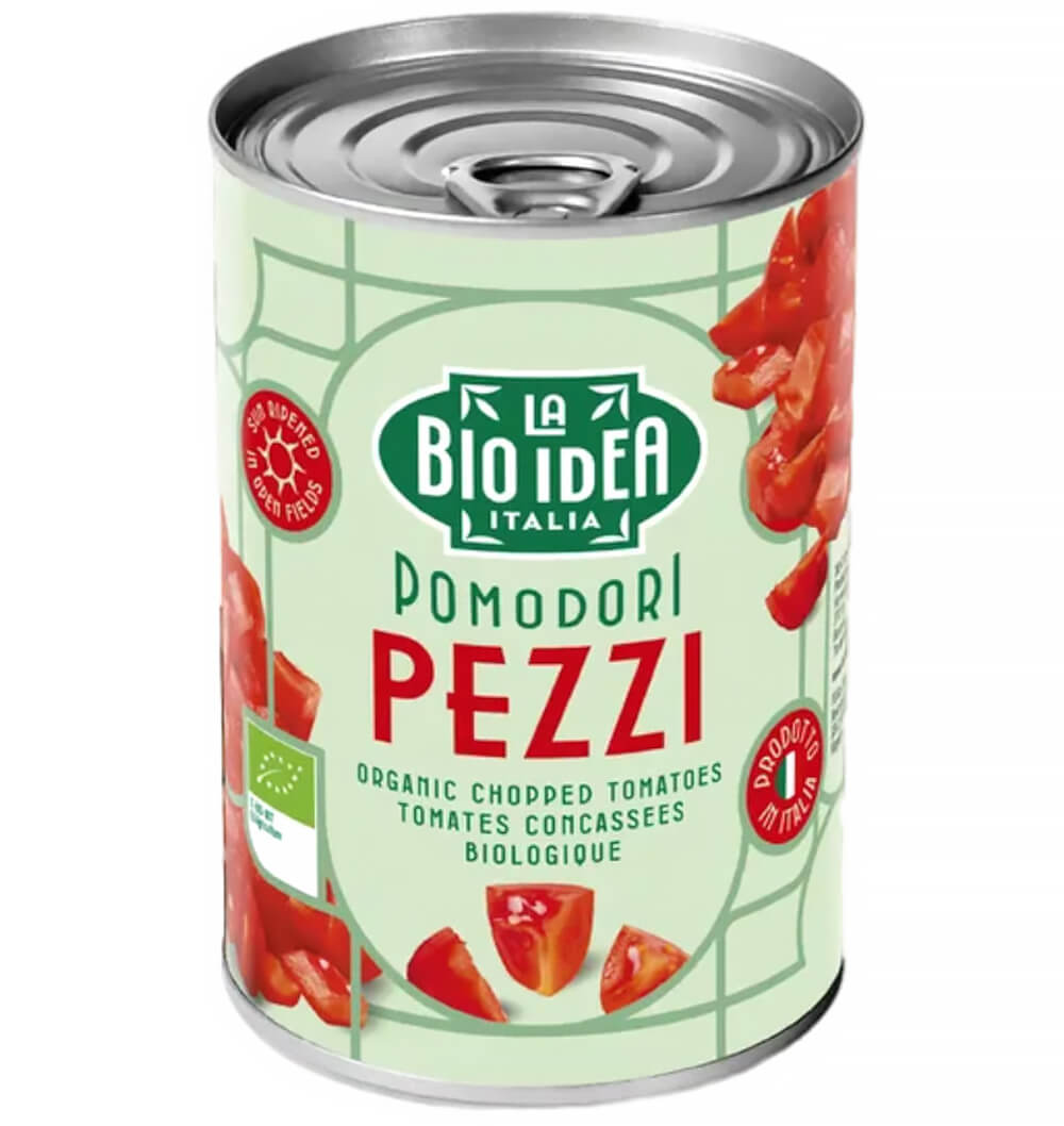 Bio Idea Krájená rajčata Bio 400 g