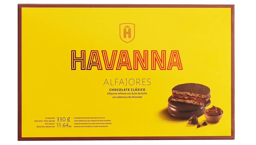 HAVANNA Alfajores chocolate classico 330 g