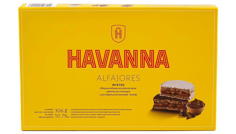 HAVANNA Alfajores mixtos 306 g