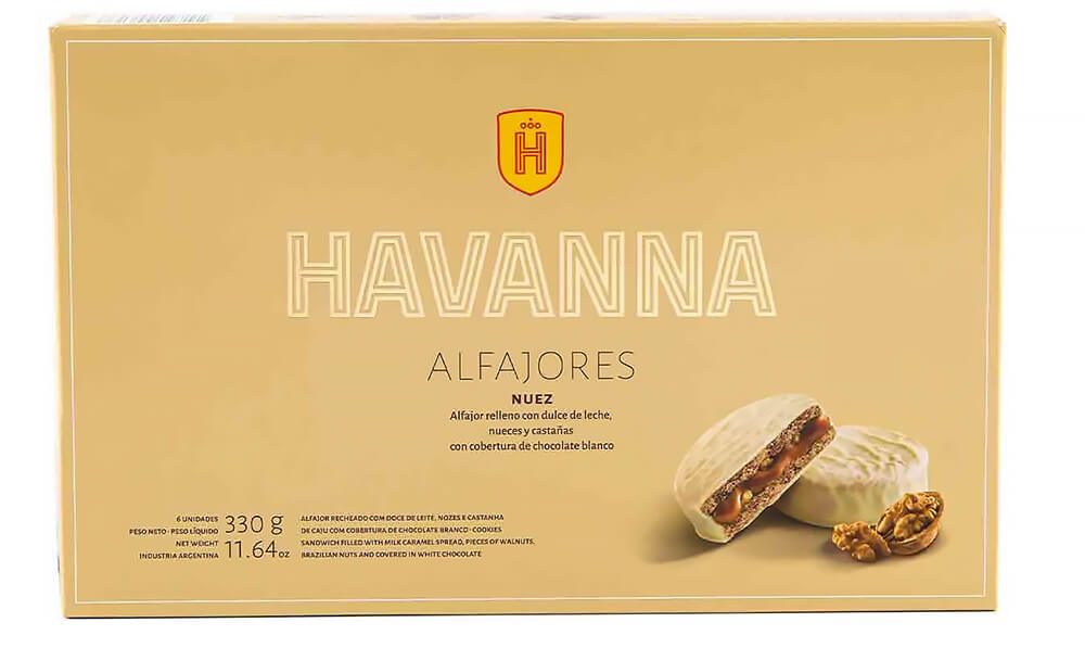 HAVANNA Alfajores nuez 330 g