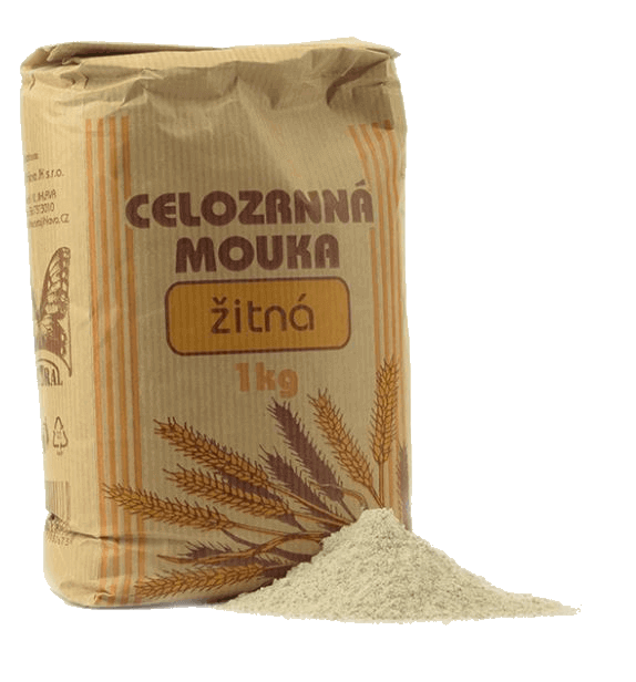 Natural Jihlava Natural mouka žitná celozrnná 1kg