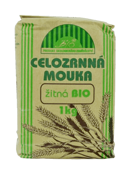 Natural Jihlava Natural mouka žitná celozrnná BIO 1kg