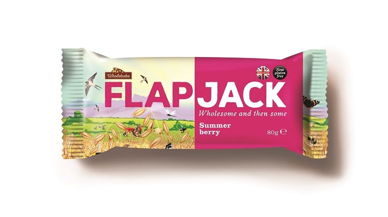 BRYNMOR Flapjack ovesný malina-jahoda 80g