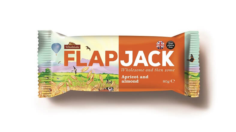 BRYNMOR Flapjack ovesný meruňka-mandle 80g