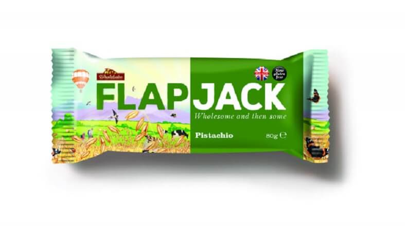 BRYNMOR Flapjack ovesný pistácie 80g