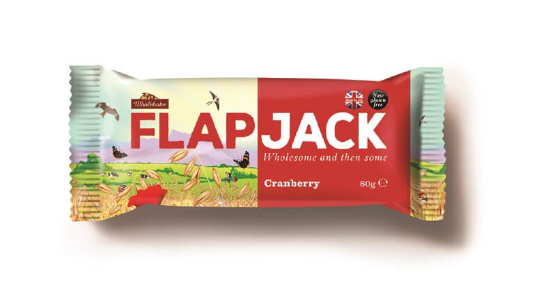 BRYNMOR Flapjack ovesný brusinka 80g