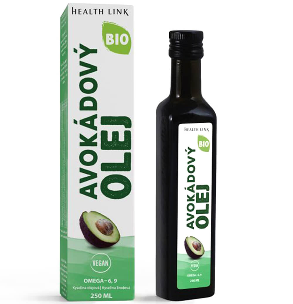 Health Link BIO Avokádový olej 250 ml