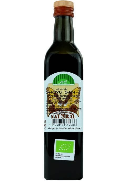 Natural Jihlava Shoyu san-j BIO Obsah: 475 ml