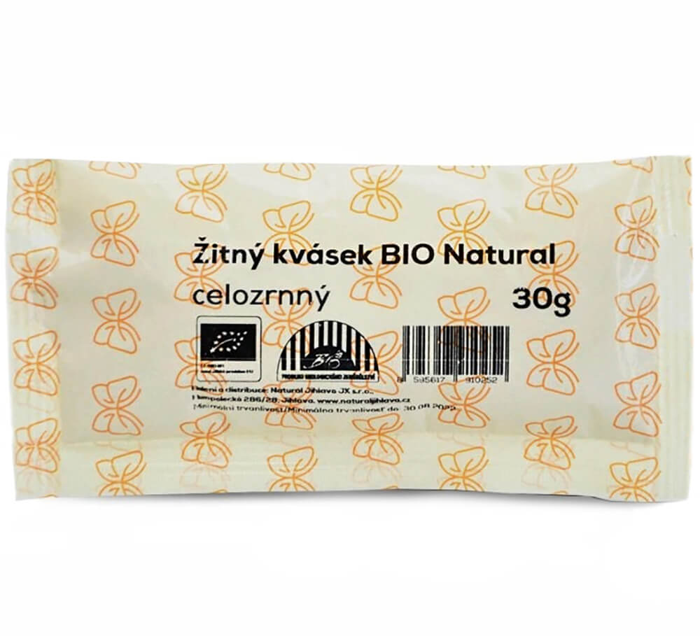 Natural Jihlava Žitný kvásek Bio 30g