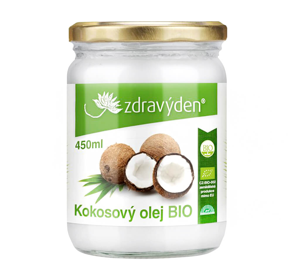 Zdravý den Kokosový olej BIO 450ml