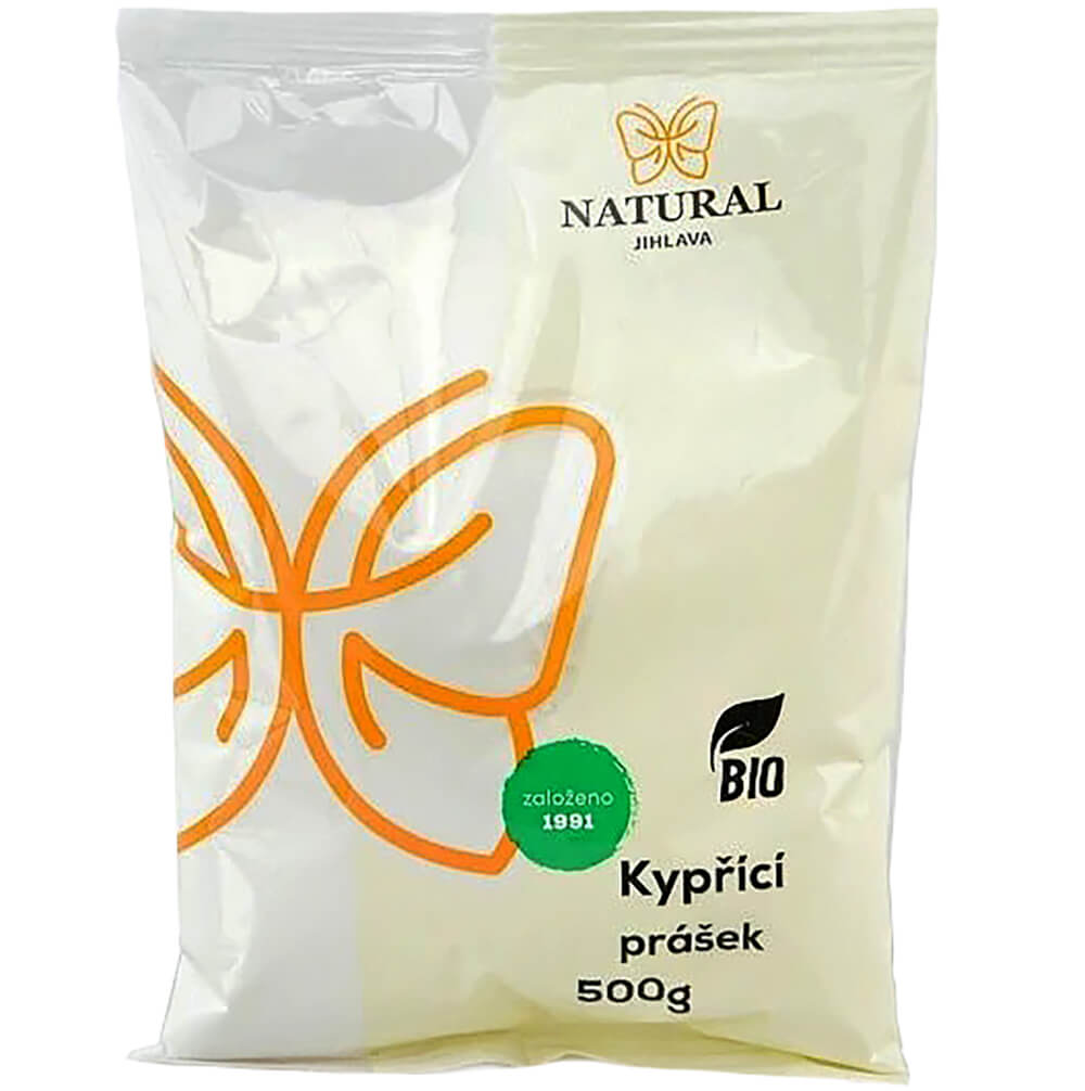 Natural Jihlava Kypřící prášek bez fosfátu BIO 500g