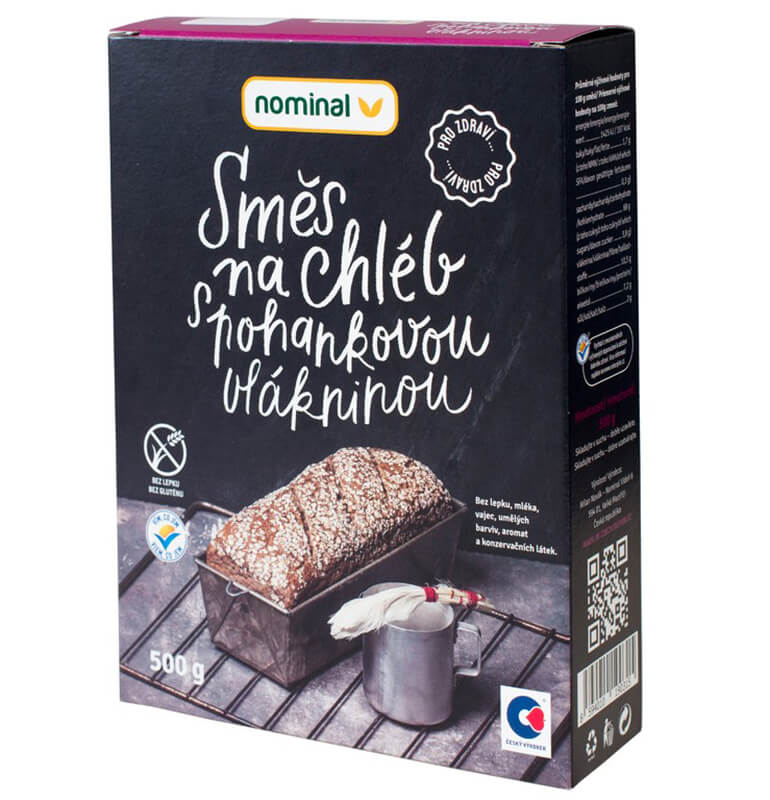 Nominal Směs na chléb s pohankovou vlákninou 500g