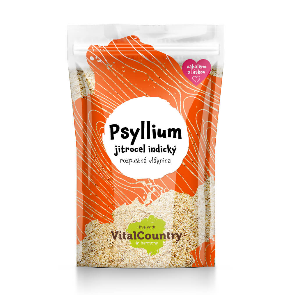 Vital Country Psyllium rozpustná vláknina Množství: 500 g