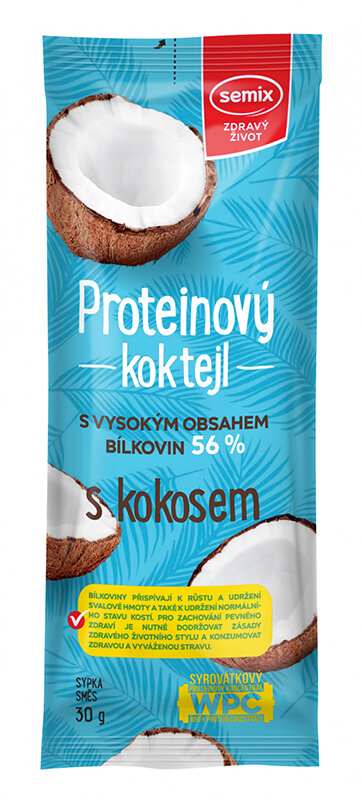 Levně SEMIX Proteinový koktejl s kokosem 30g