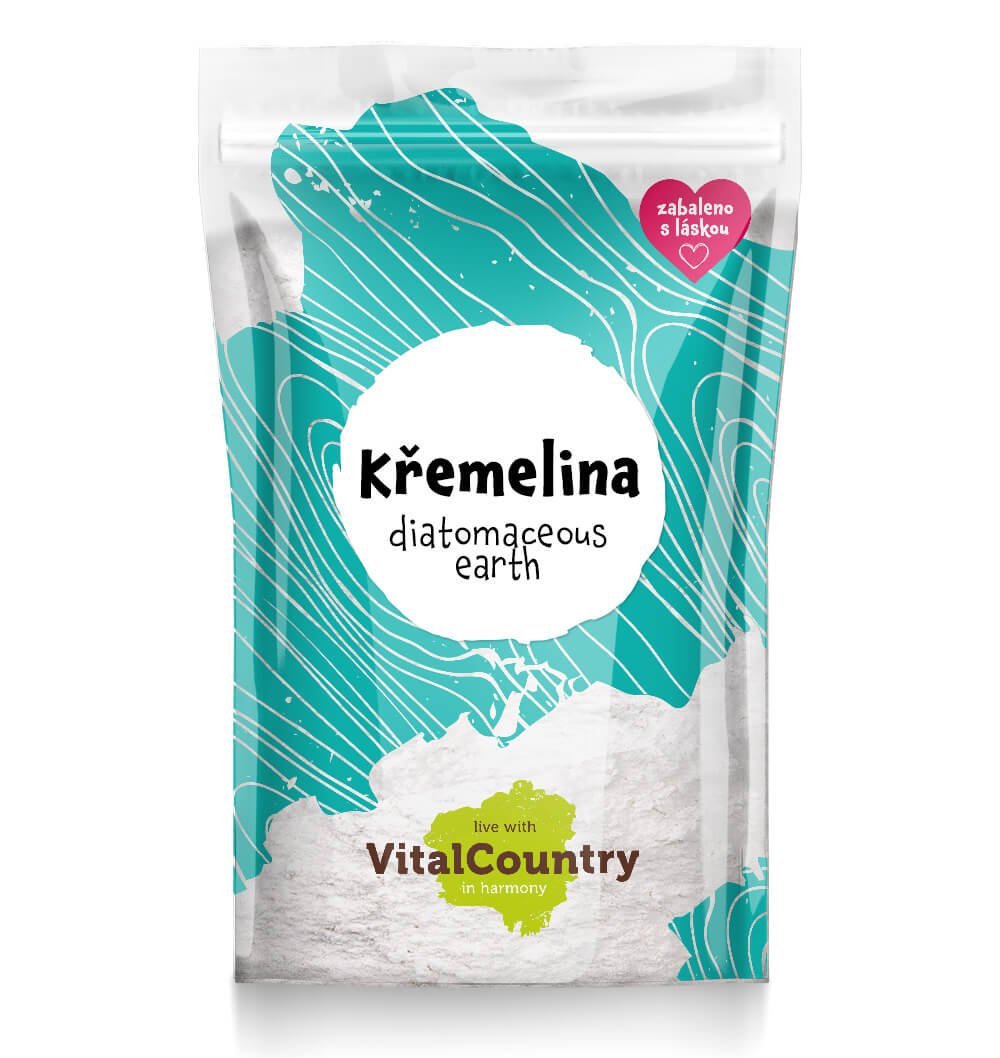 Vital Country Křemelina (Diatomaceous earth) Množství: 250 g