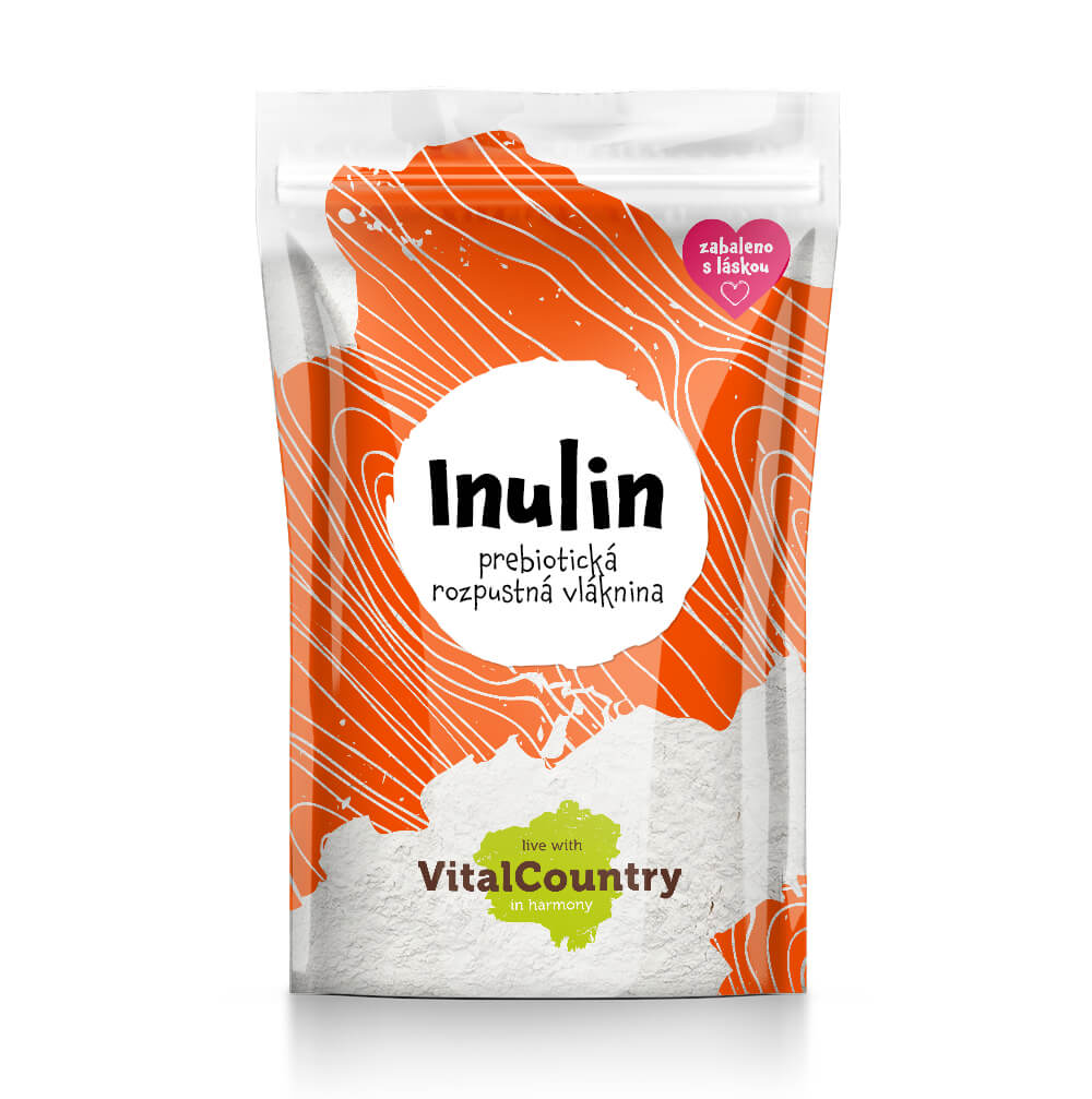 Vital Country Inulin nízkokalorická čekanková vláknina Množství: 250 g