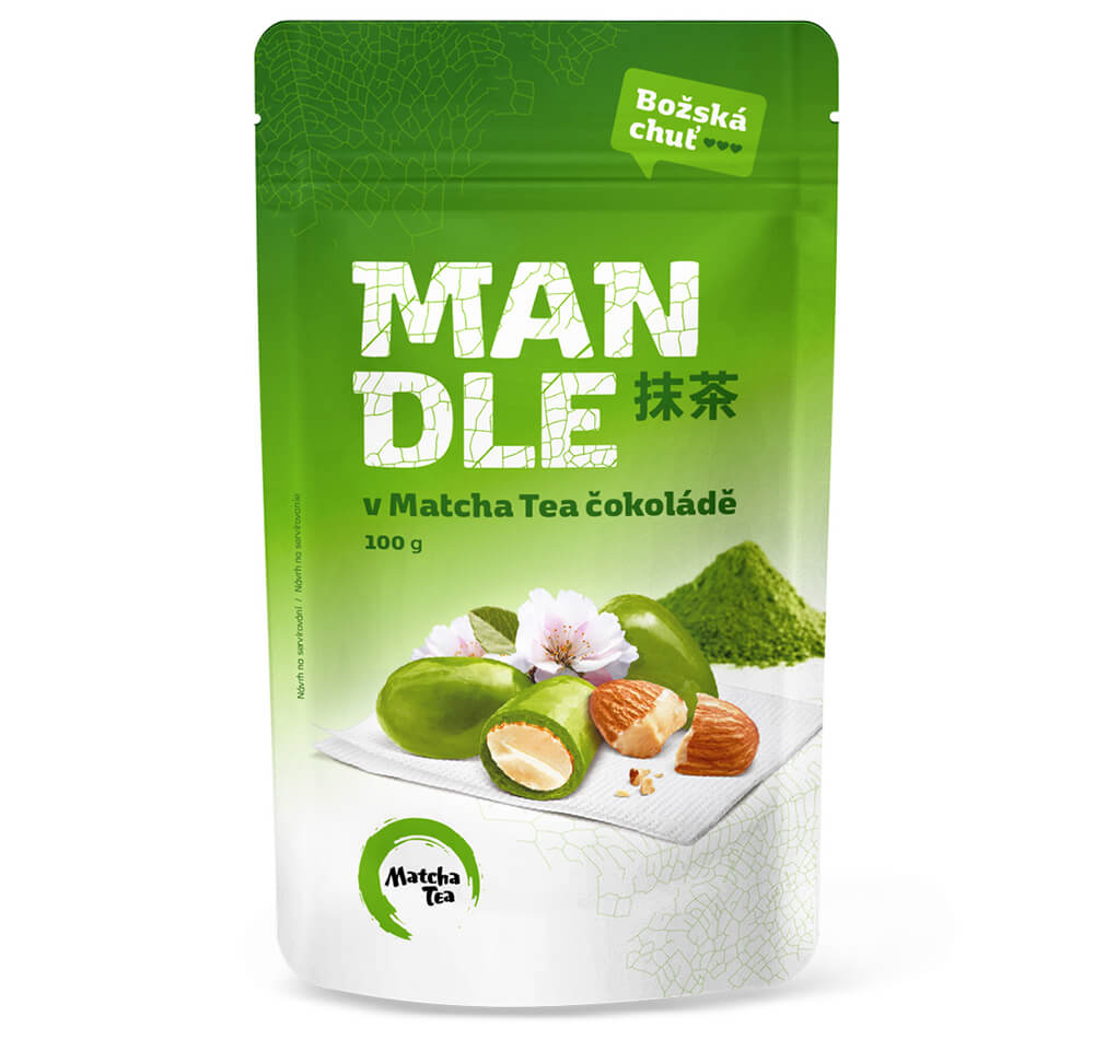 Kyosun Matcha Tea mandle v čokoládě Množství: 100 g