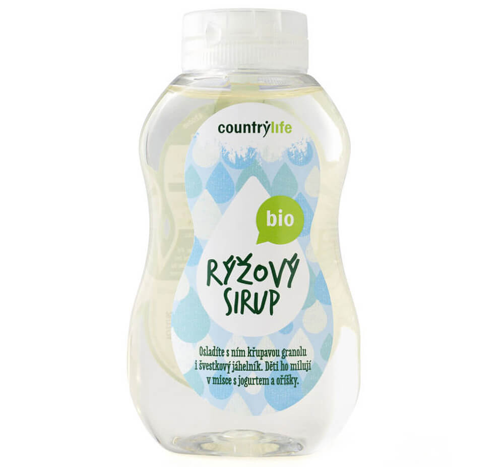 Country Life Rýžový sirup BIO 250ml