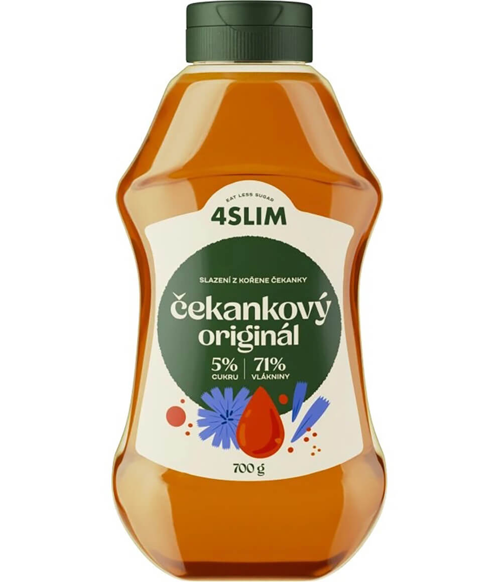 4Slim Čekankový sirup Originál 700 g