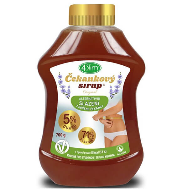 4Slim Čekankový sirup Originál 700 g