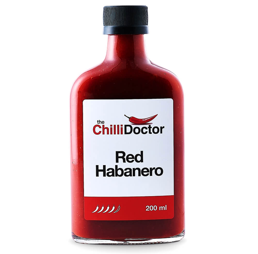 The ChilliDoctor Red Habanero chilli mash 200 ml